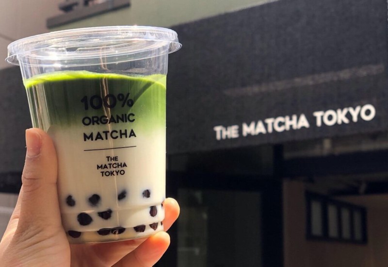 THE MATCHA TOKYO表参道　抹茶タピオカラテ