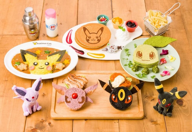 ポケモンカフェ　ポケモン金・銀メニュー