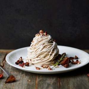 J.S. PANCAKE CAFE　和栗のモンブランパンケーキ