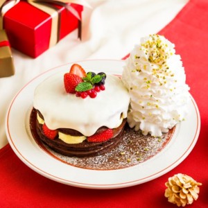 エッグスンシングス　2019クリスマスパンケーキ