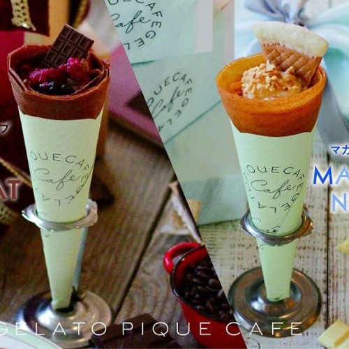 gelato pique cafe　バレンタイン＆ホワイトデー限定クレープ
