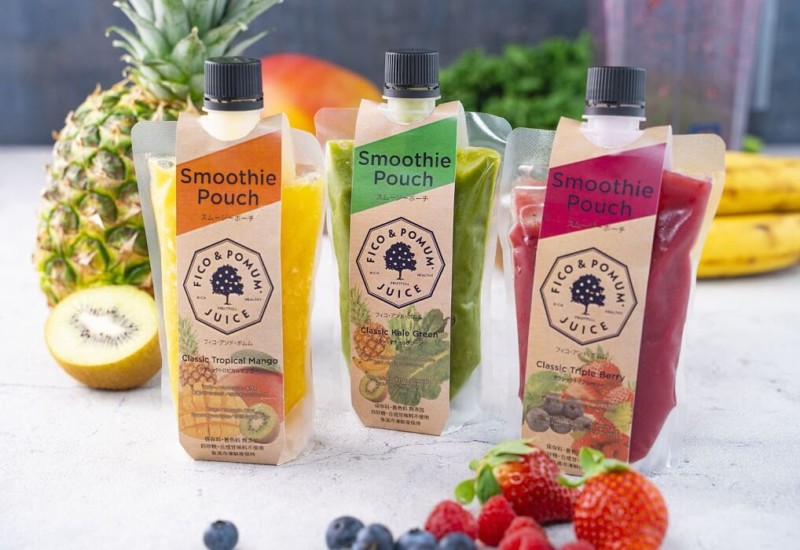 FICO & POMUM JUICE　Smoothie Pouch