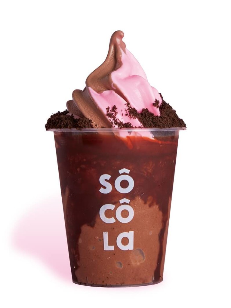 濃厚チョコレート専門店 SÔ CÔ La　ソコラソフトクリームスムージー