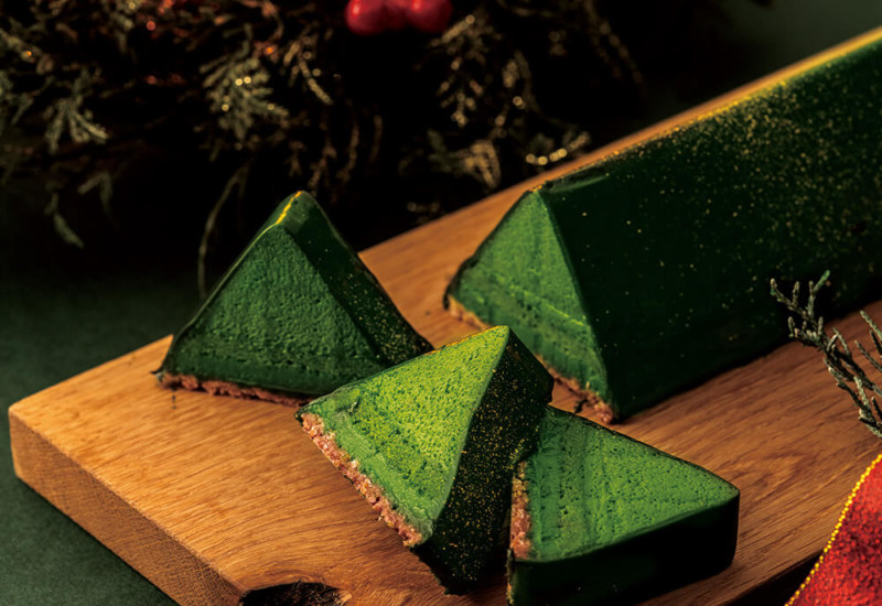 祇園辻利 クリスマスケーキ『抹茶ショコラノエル』