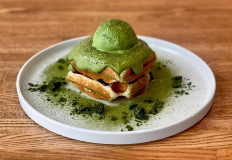 パンとエスプレッソと自由形　抹茶ムッフル