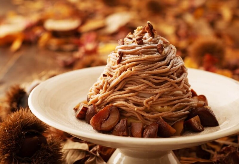 ジェイエスパンケーキカフェ　～ヘーゼルナッツ香る～リッチモンブランパンケーキ