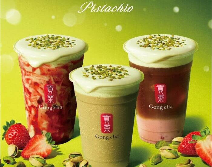 Gong cha Tea Dessert “贅沢ピスタチオ”