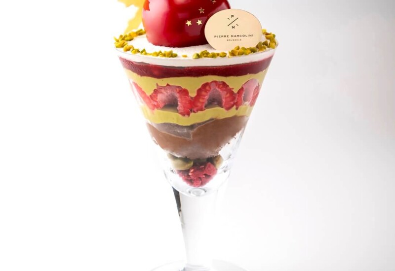 ピエールマルコリーニカフェ『クリスマス パフェ』