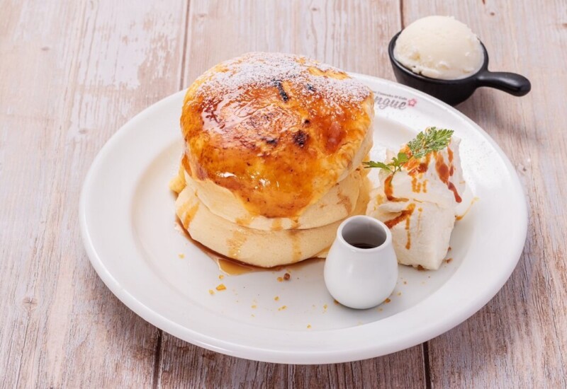 メレンゲ　ブリュレパンケーキ