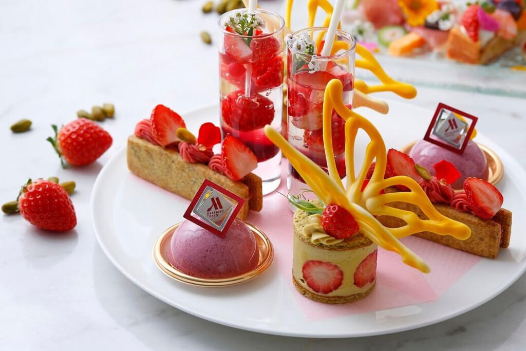 東京マリオットホテル　Berry Afternoon Tea