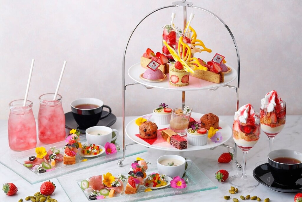 東京マリオットホテル　Berry Afternoon Tea