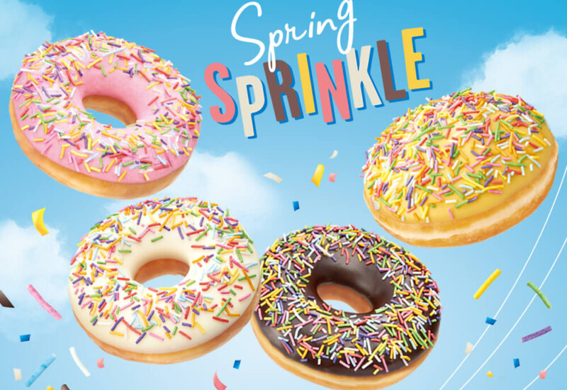 クリスピークリームドーナツ　Spring SPRINKLE