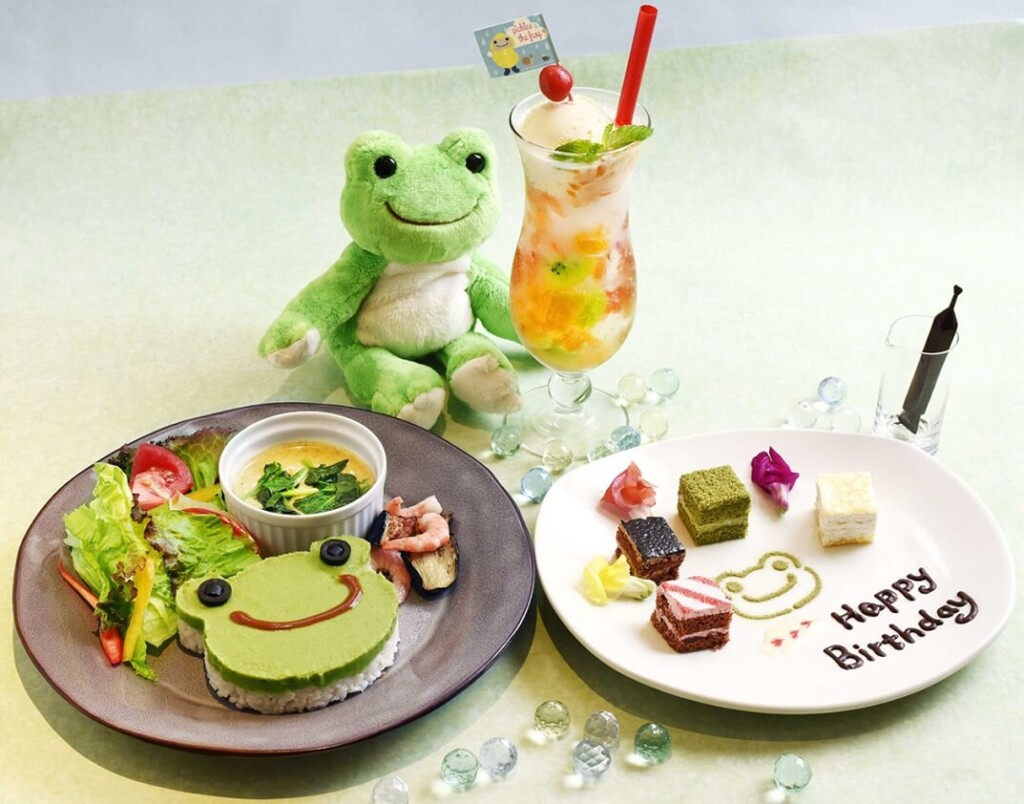 かえるのピクルスコラボカフェ　キャラクターカフェ