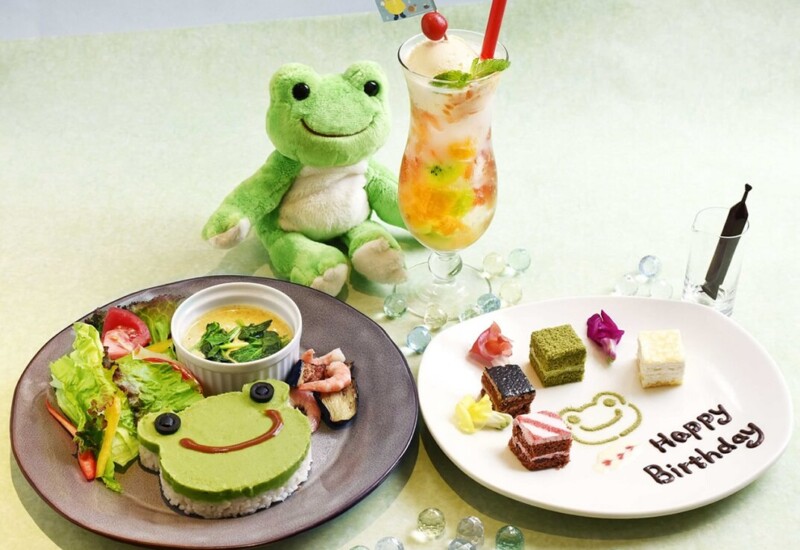 かえるのピクルスコラボカフェ　キャラクターカフェ