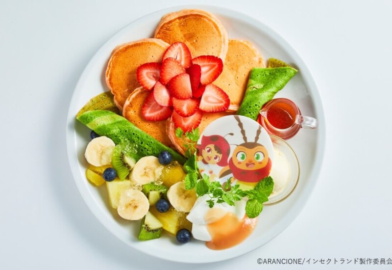 アダムとミアのフラワースイーツパンケーキ